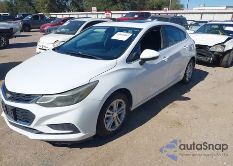 2017 Chevrolet Cruze Lt Auto z USA, uszkodzony, nr VIN 3G1BE6SM6HS509357